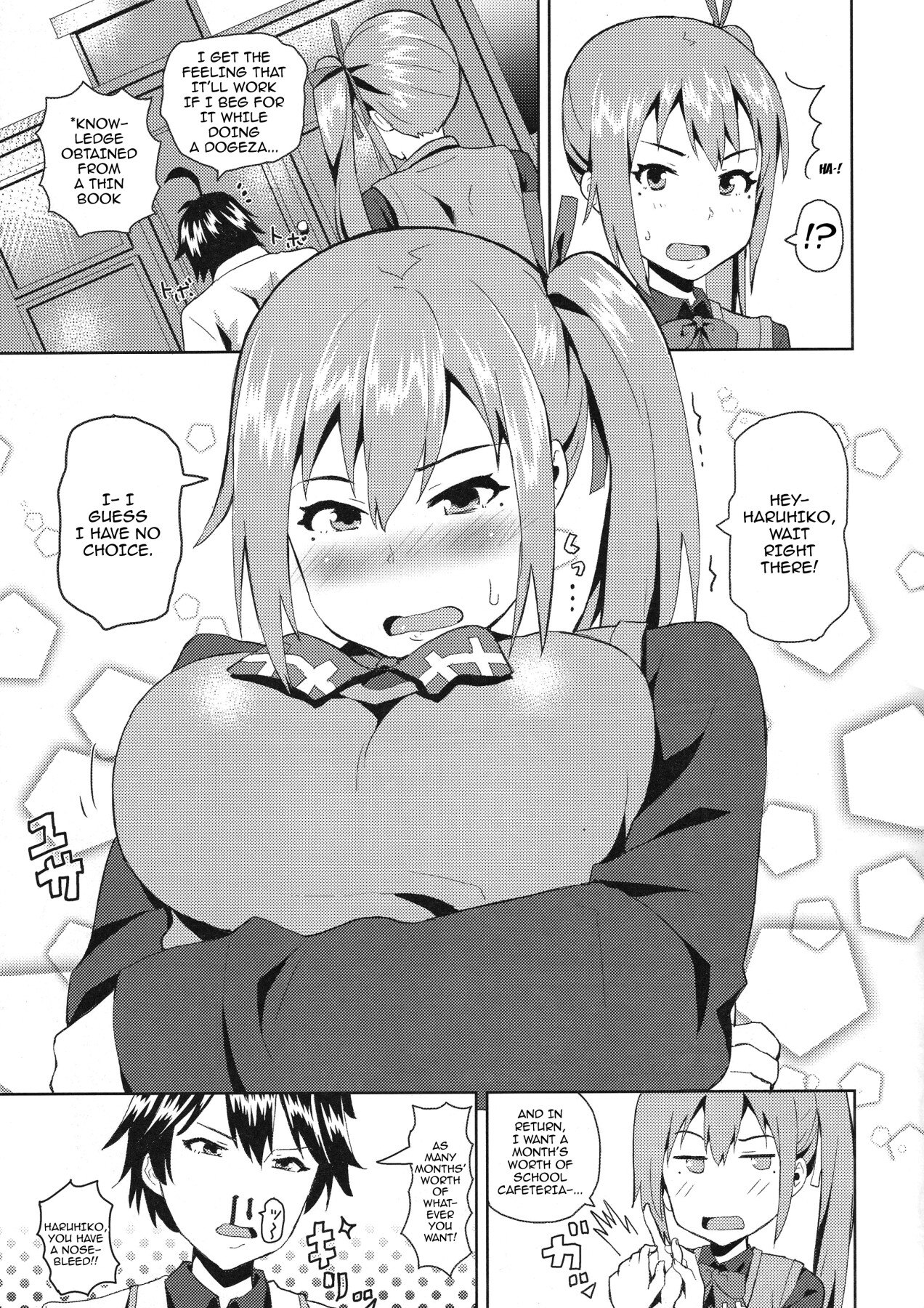 Hentai Manga Comic-I Want To Fondle Mai-senpai's Boobs-Read-4
